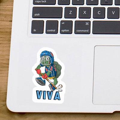 Viva Sticker Eishockeyspieler Image