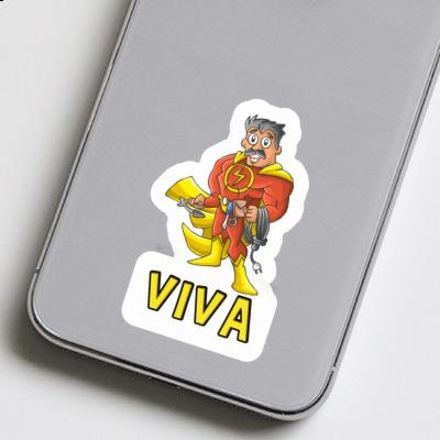 Viva Sticker Electrician Image