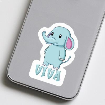 Sticker Elephant Viva Notebook Image