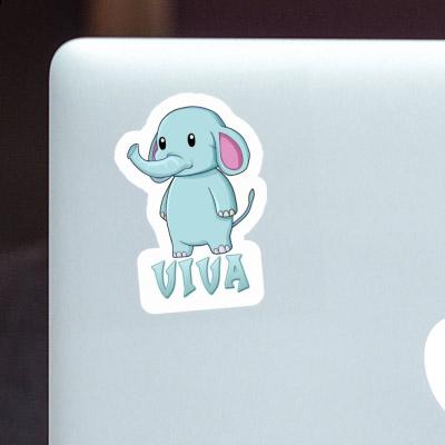 Sticker Elephant Viva Notebook Image