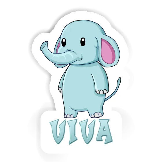 Sticker Elephant Viva Gift package Image