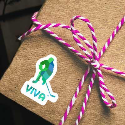 Viva Sticker Hockey Player Gift package Image