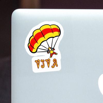 Parachute Sticker Viva Notebook Image