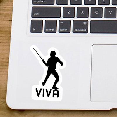 Fencer Sticker Viva Notebook Image