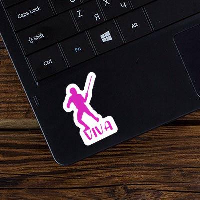 Viva Sticker Fencer Laptop Image