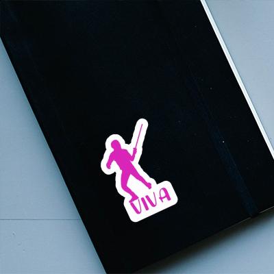 Viva Sticker Fencer Laptop Image