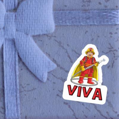 Sticker Firefighter Viva Gift package Image