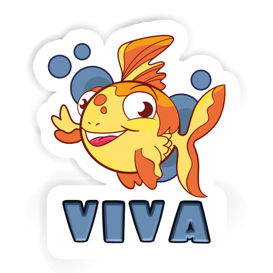 Sticker Fish Viva Laptop Image