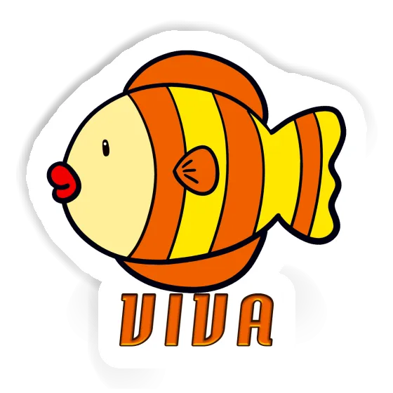 Viva Sticker Fish Laptop Image