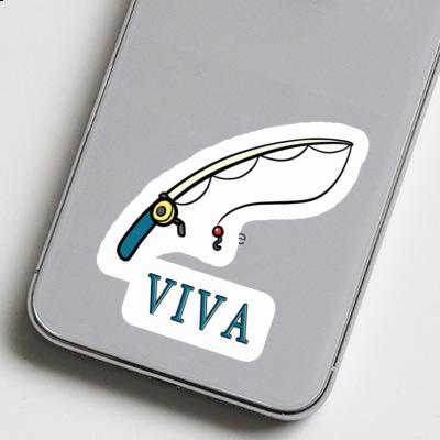 Viva Sticker Fishing Rod Image