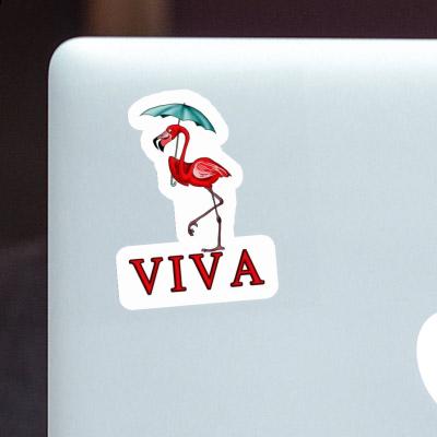 Viva Sticker Flamingo Notebook Image