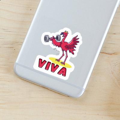 Weight Lifter Sticker Viva Image