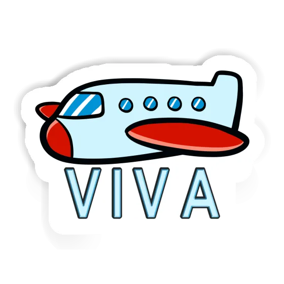 Airplane Sticker Viva Gift package Image