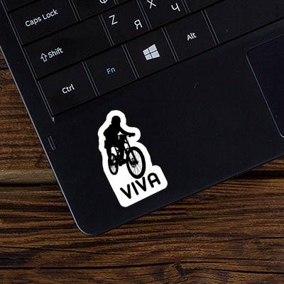 Viva Sticker Freeride Biker Laptop Image