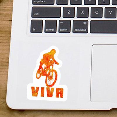 Freeride Biker Sticker Viva Image