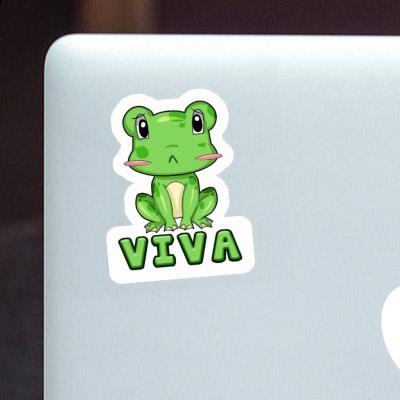 Autocollant Grenouille Viva Laptop Image