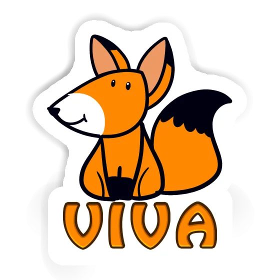 Fox Sticker Viva Notebook Image