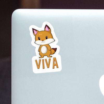 Sticker Fox Viva Image