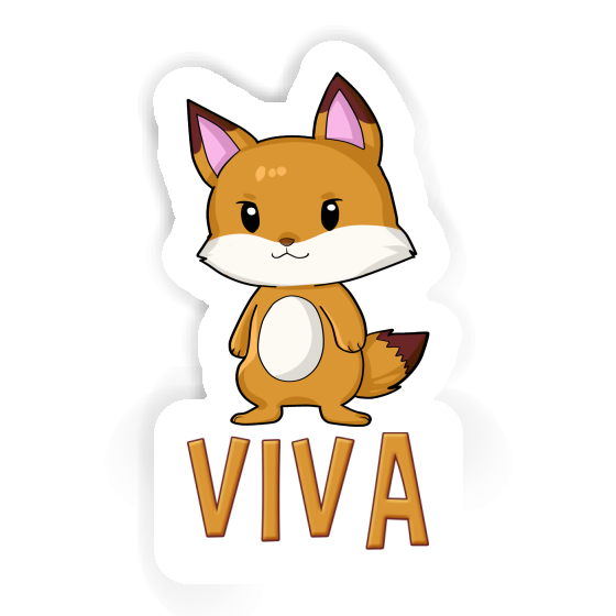 Sticker Fox Viva Notebook Image