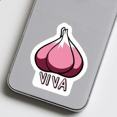 Knoblauch Aufkleber Viva Laptop Image