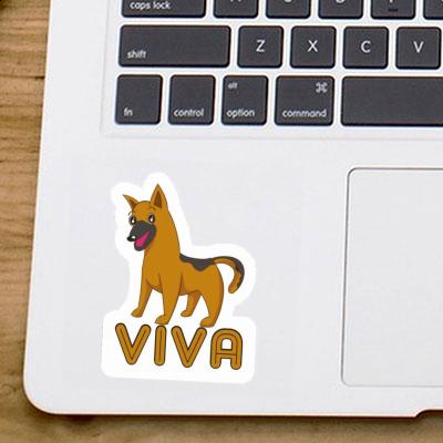 Viva Sticker Schäferhund Laptop Image