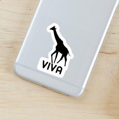 Sticker Viva Giraffe Image