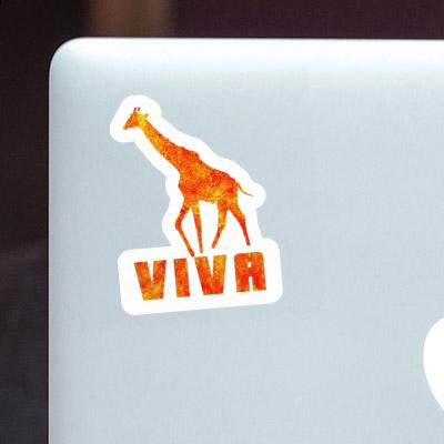 Giraffe Sticker Viva Image