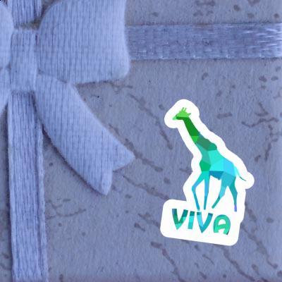 Viva Sticker Giraffe Laptop Image