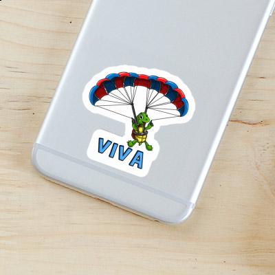 Viva Sticker Paraglider Notebook Image