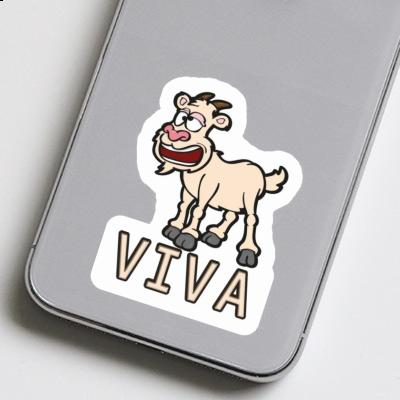 Viva Sticker Goat Laptop Image