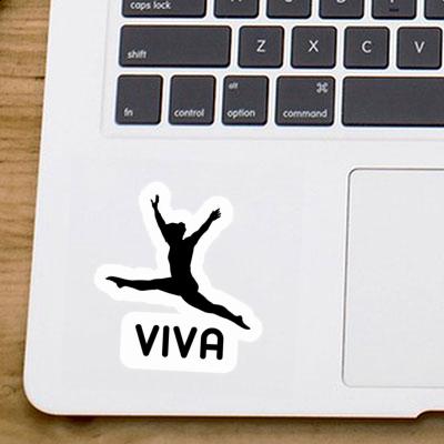 Autocollant Viva Gymnaste Notebook Image