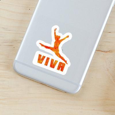 Sticker Viva Gymnast Notebook Image