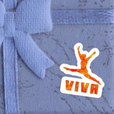 Sticker Viva Gymnast Notebook Image