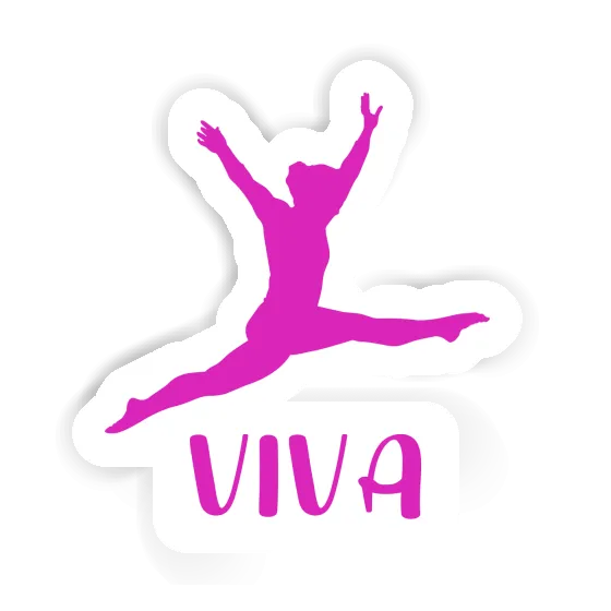 Sticker Viva Gymnast Notebook Image