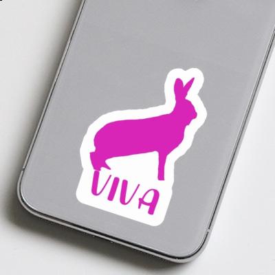 Sticker Rabbit Viva Laptop Image