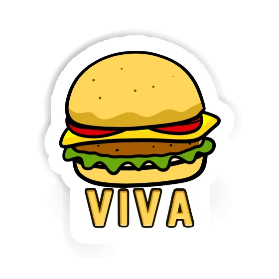 Aufkleber Viva Hamburger Gift package Image