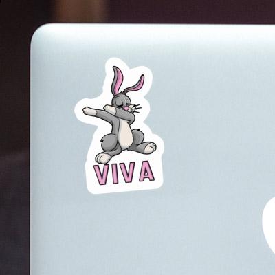 Sticker Dabbing Hare Viva Notebook Image