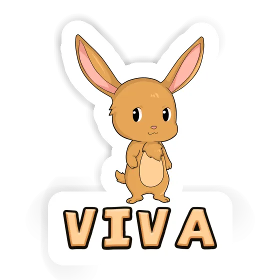 Viva Sticker Rabbit Notebook Image