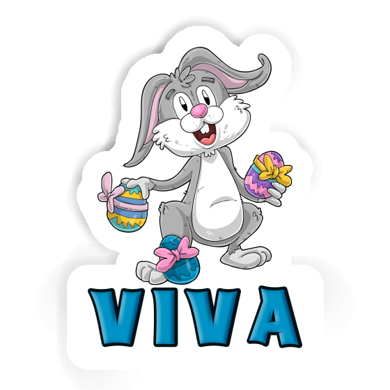 Viva Sticker Easter Bunny Notebook Image