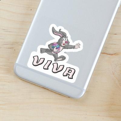 Viva Sticker Easter bunny Laptop Image