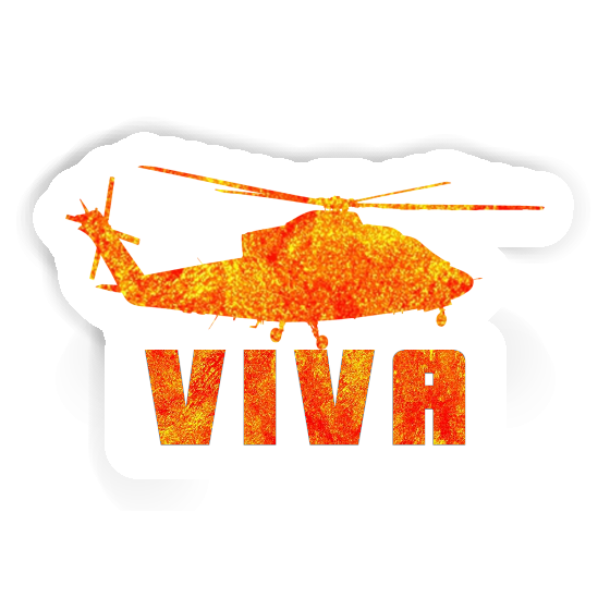 Sticker Viva Helicopter Gift package Image