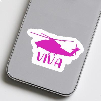 Viva Aufkleber Helikopter Notebook Image