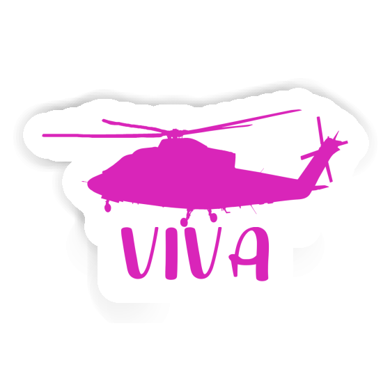 Sticker Viva Helicopter Gift package Image