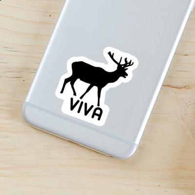 Sticker Hirsch Viva Image