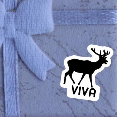 Viva Sticker Deer Laptop Image