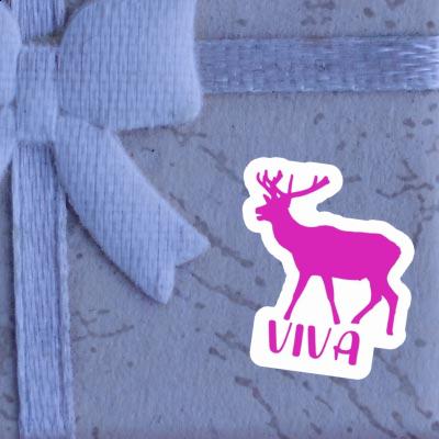 Autocollant Viva Cerf Notebook Image