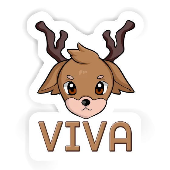 Sticker Deer Viva Laptop Image