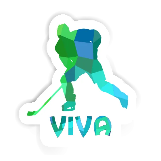 Sticker Viva Hockey Player Gift package Image