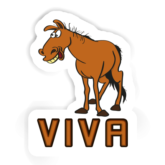 Sticker Pferd Viva Image