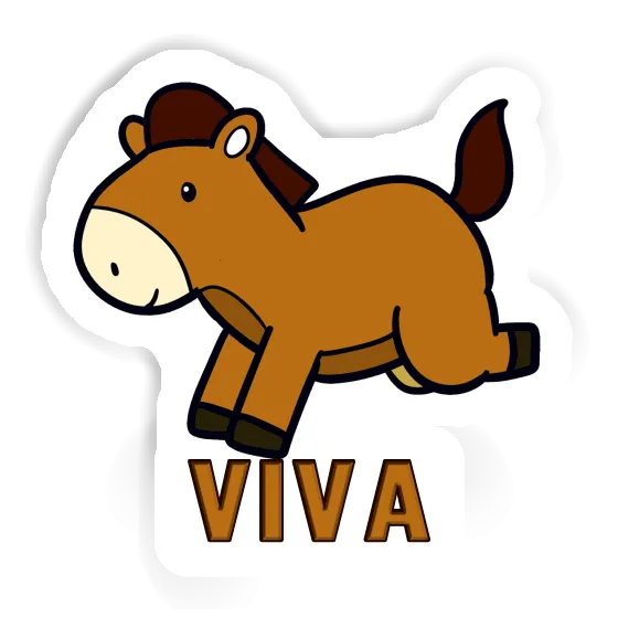 Horse Sticker Viva Image